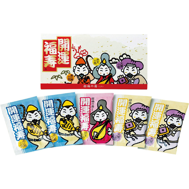 薬用入浴剤 招福の湯２５ｇ×５Ｐ SK-5P