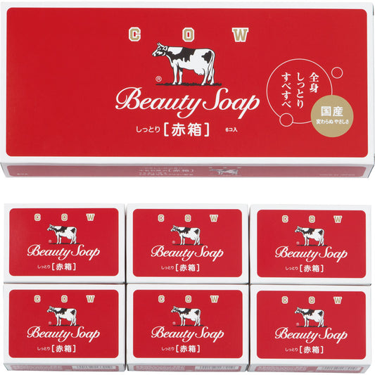 牛乳石鹸 赤箱６コ入