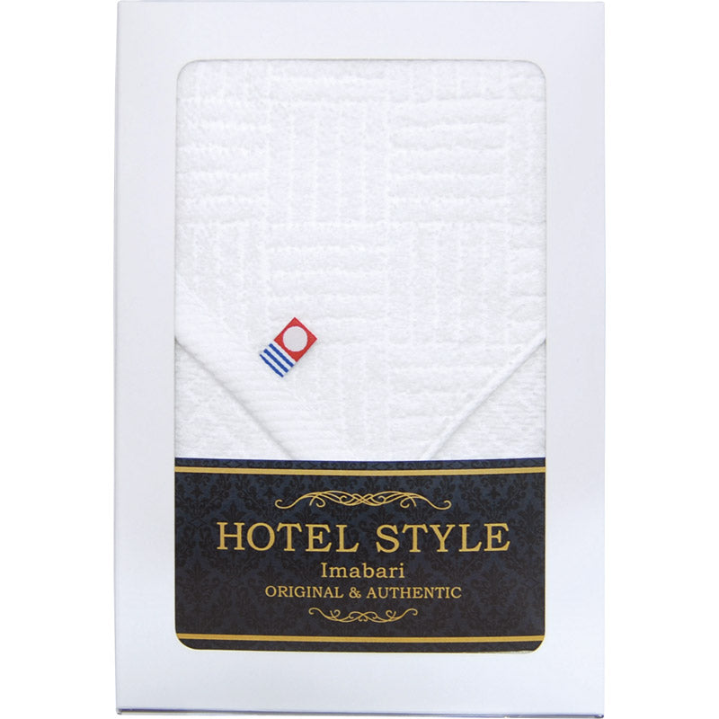 ホテルスタイル 今治フェイスタオル１Ｐ（メール便対応箱仕様） ホワイト TQS1007782 W