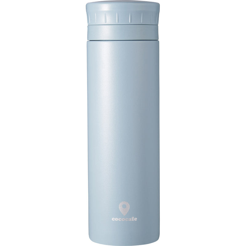 ココカフェ 真空二重マグ　３００ｍＬ（パウダーコート） スモークブルー CC-30A