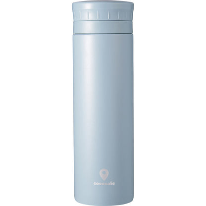 ココカフェ 真空二重マグ　３００ｍＬ（パウダーコート） スモークブルー CC-30A