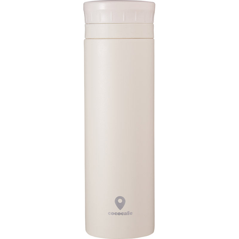 ココカフェ 真空二重マグ　３００ｍＬ（パウダーコート） アイボリー CC-30I