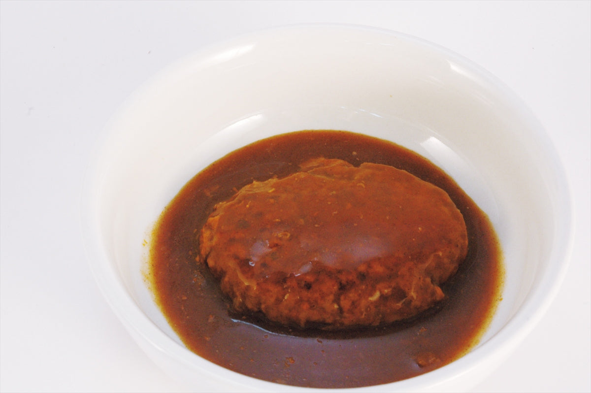 ＵＡＡ食品美味しい防災食 ハンバーグ煮込み　１００ｇ×５０食