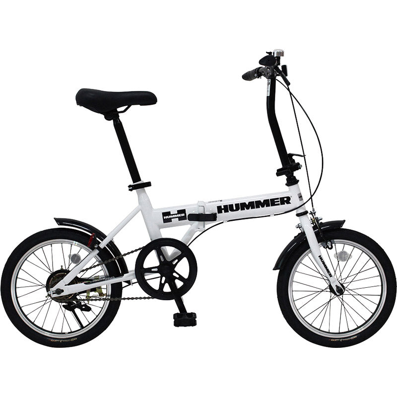 ハマー ノーパンク１６インチ折畳自転車ＷＨ MG-HM16N-WH