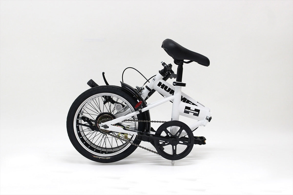 ハマー ノーパンク１６インチ折畳自転車ＷＨ MG-HM16N-WH