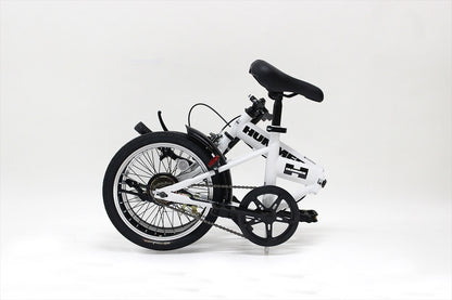 ハマー ノーパンク１６インチ折畳自転車ＷＨ MG-HM16N-WH