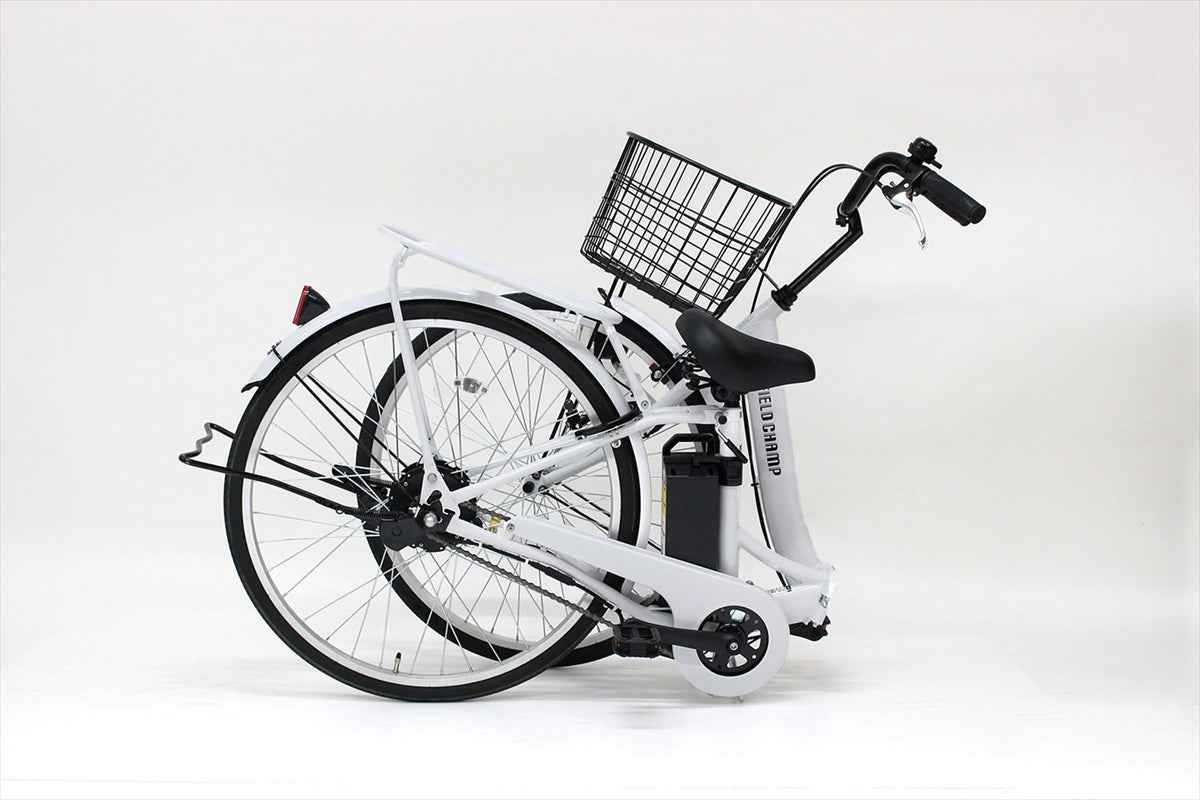 フィールドチャンプ 電動アシスト２６インチ折畳み軽快車 MG-FCP100EB