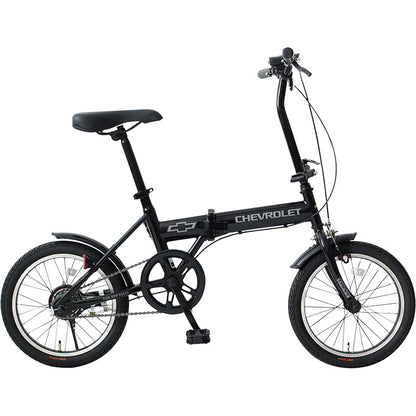 シボレー １６インチ折畳自転車ＢＫ（ＢＡＡ仕様） MG-CV16BAA-BK