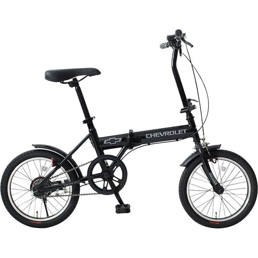 シボレー １６インチ折畳自転車ＢＫ（ＢＡＡ仕様） MG-CV16BAA-BK