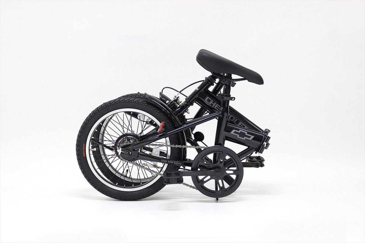 シボレー １６インチ折畳自転車ＢＫ（ＢＡＡ仕様） MG-CV16BAA-BK