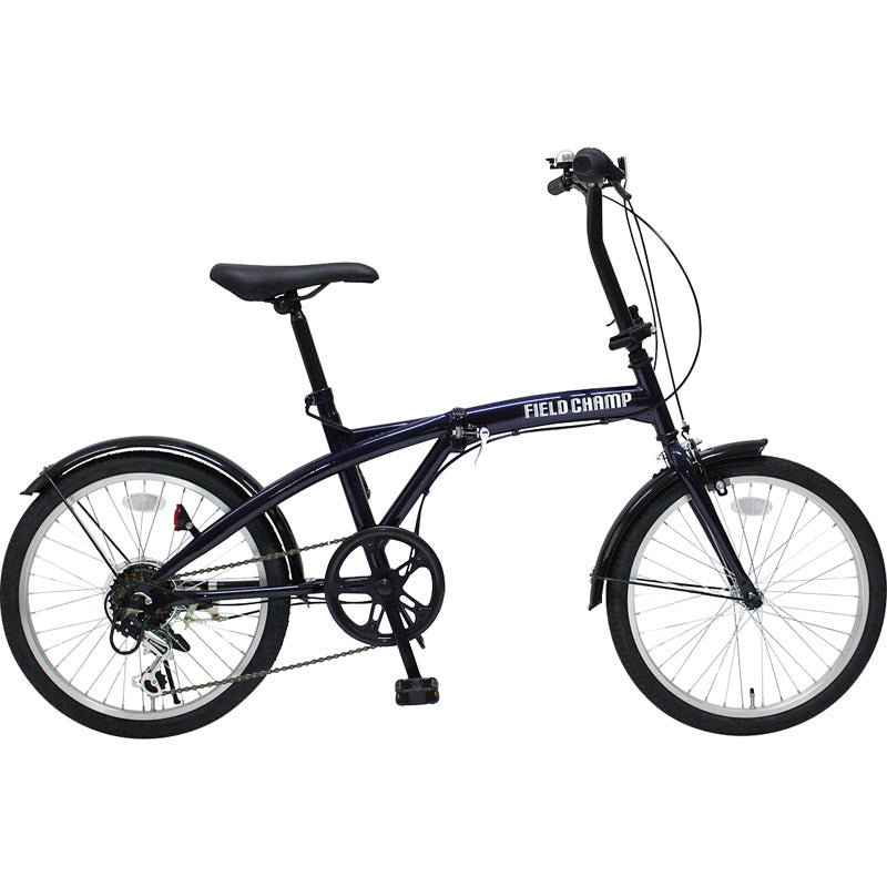 フィールドチャンプ ２０インチ６段折畳み自転車ＢＬ MG-FCP206BL