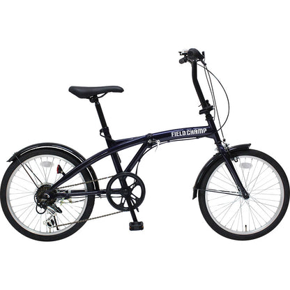 フィールドチャンプ ２０インチ６段折畳み自転車ＢＬ MG-FCP206BL