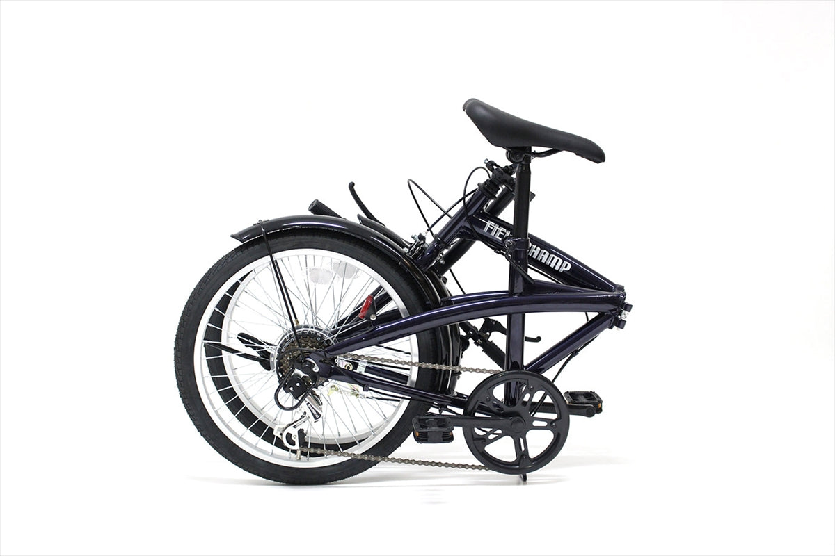 フィールドチャンプ ２０インチ６段折畳み自転車ＢＬ MG-FCP206BL