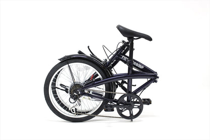 フィールドチャンプ ２０インチ６段折畳み自転車ＢＬ MG-FCP206BL