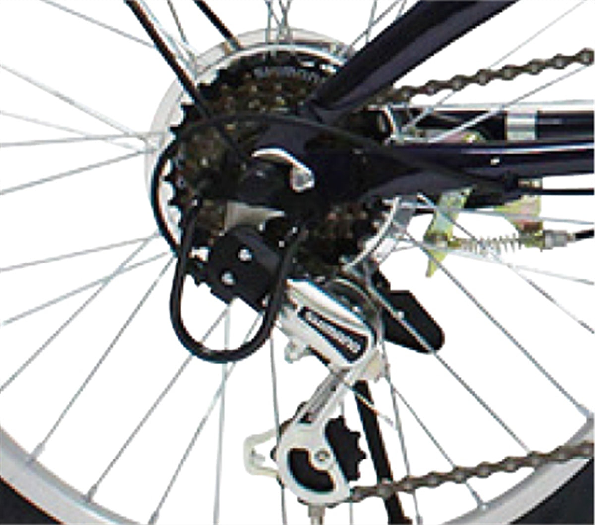 フィールドチャンプ ２０インチ６段折畳み自転車ＢＬ MG-FCP206BL