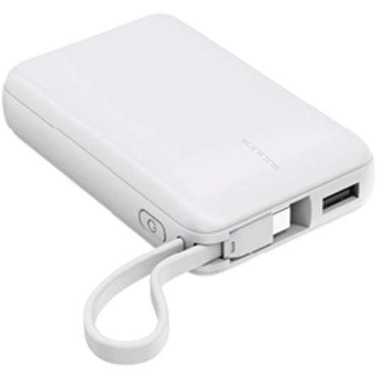 HIDISC リン酸鉄リチウムイオンモバイルバッテリー 10000ｍＡｈ ホワイト HD-MB10000CRSLS WH