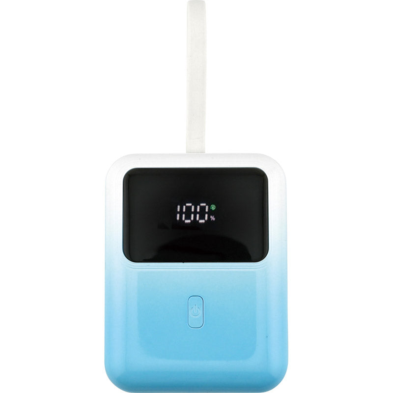 エバパワーブライト パワーチャージャーＰＤ－３５ 10000ｍＡｈ ブルー＆ホワイト SYHPD-35-B