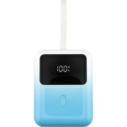 エバパワーブライト パワーチャージャーＰＤ－３５ 10000ｍＡｈ ブルー＆ホワイト SYHPD-35-B