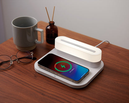 ナイトライト付ワイヤレス充電器 6204