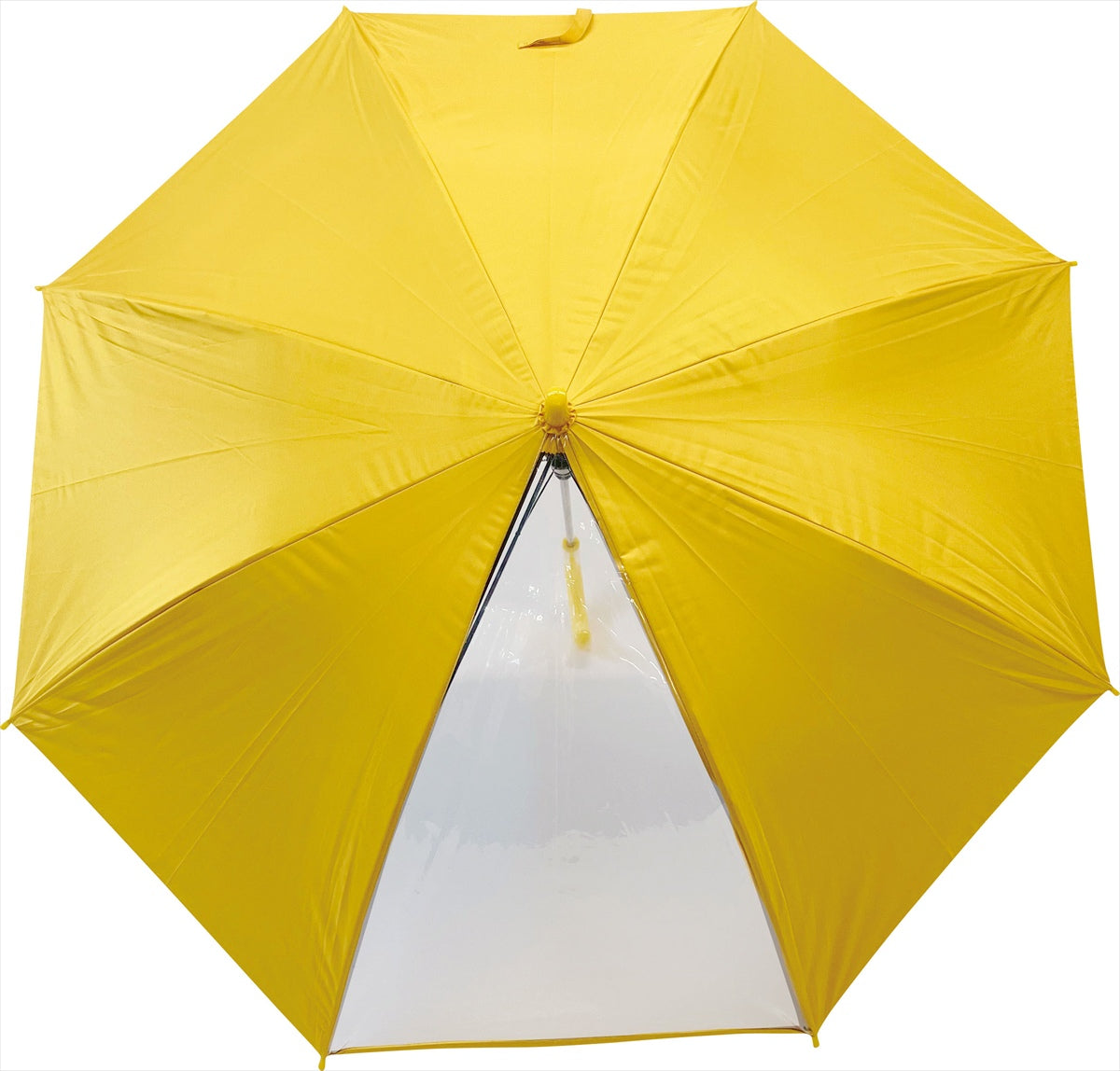 子供ジャンプ傘５５ｃｍ 晴雨兼用　耐風　遮光 イエロー 90251062