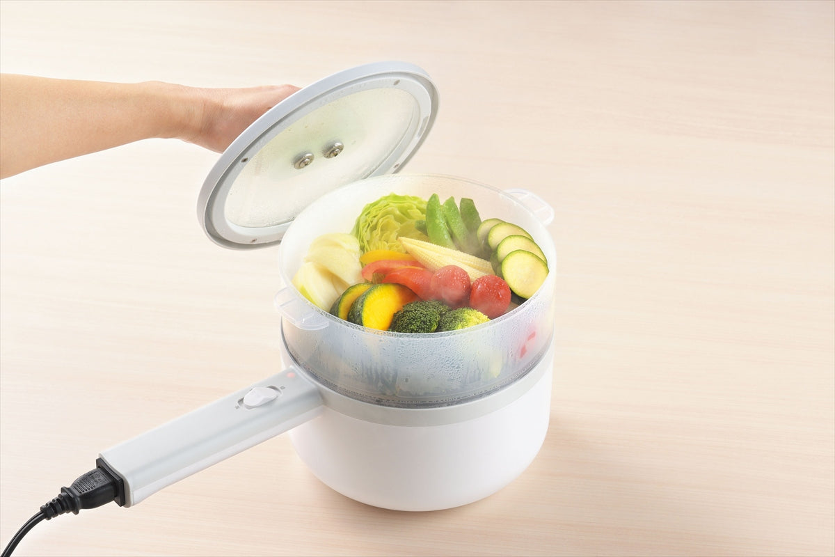 エレットモノ 蒸し器兼用電気片手鍋１８ｃｍ ET-113
