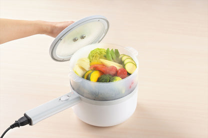 エレットモノ 蒸し器兼用電気片手鍋１８ｃｍ ET-113