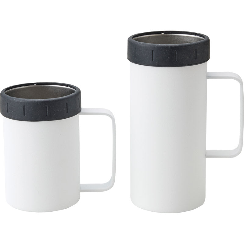 デイキャン 保冷５００・３５０ｍＬ缶ホルダーセット 白 DC-5005A