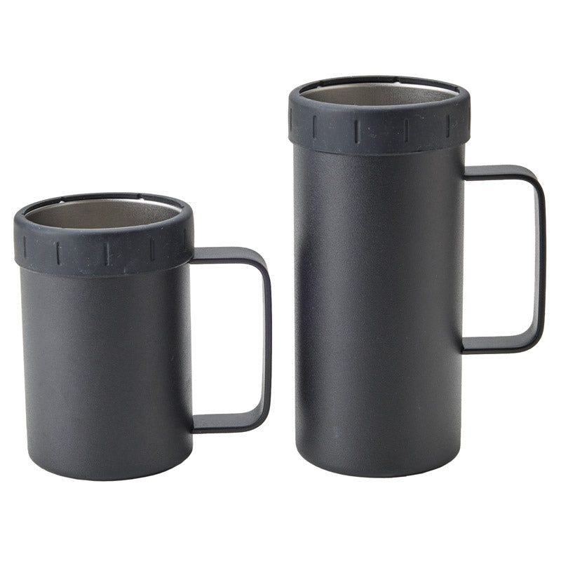 デイキャン 保冷５００・３５０ｍＬ缶ホルダーセット 黒 DC-5005B