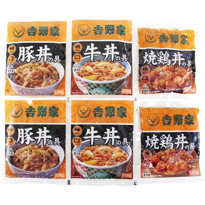 吉野家 いろいろ丼セット YO-6