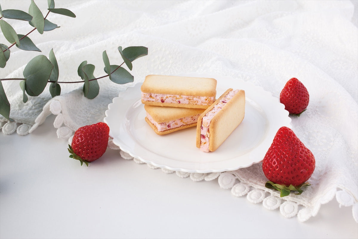苺のワルツ あまおう苺のバターサンド５個入
