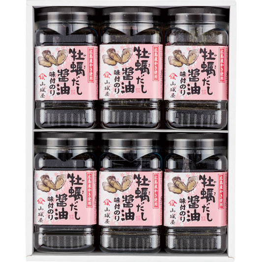 山城屋 牡蠣だし醤油味付海苔 NK-30
