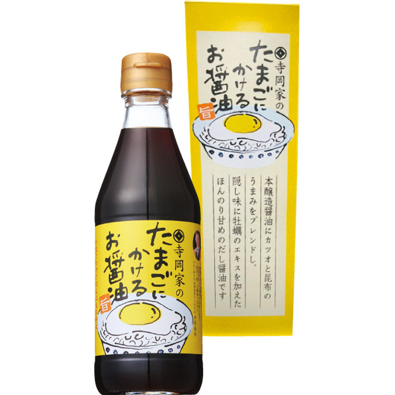 寺岡家のたまごにかけるお醤油化粧箱入り３００ｍＬ