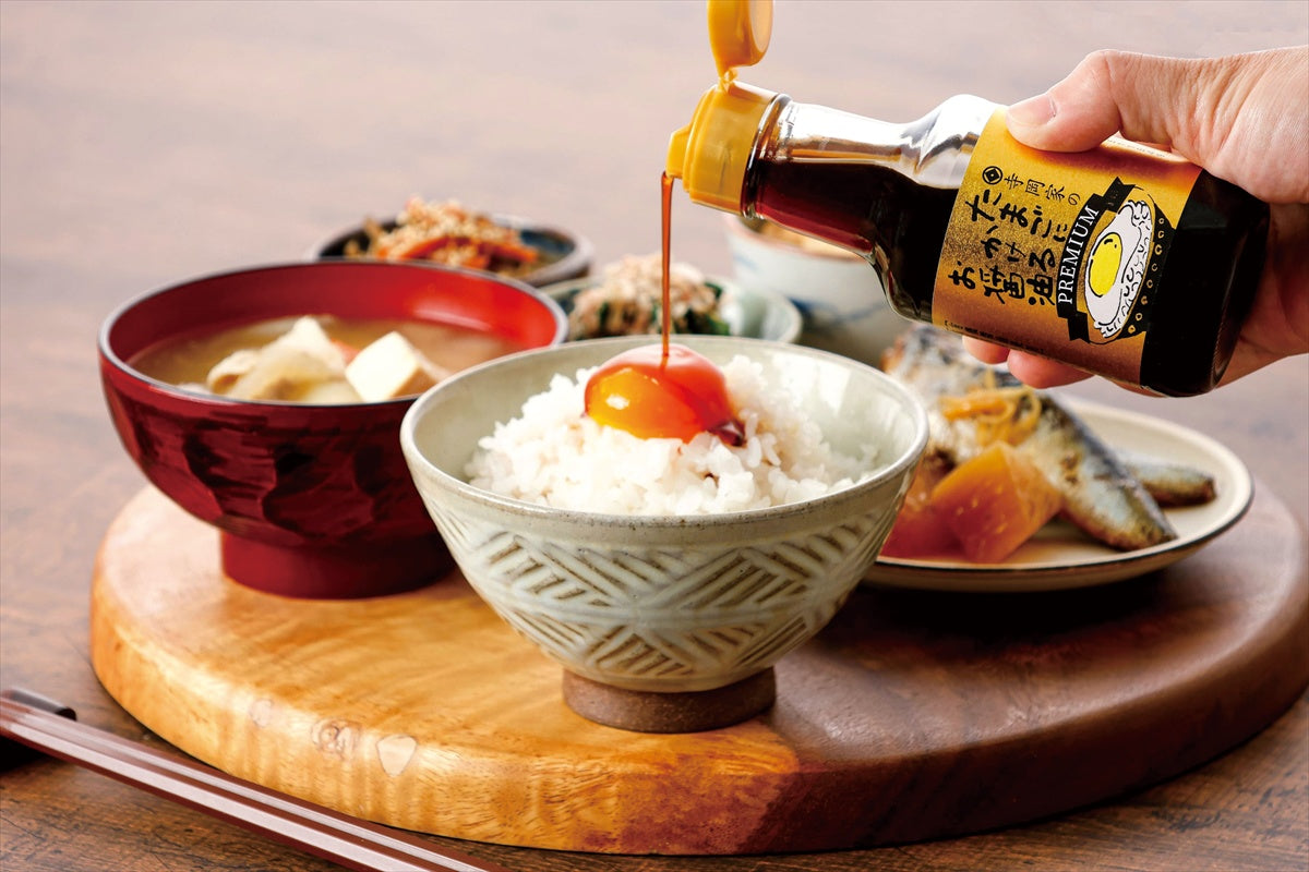 寺岡家のたまごにかけるお醤油ＰＲＥＭＩＵＭ化粧箱入り １５０ｍＬ