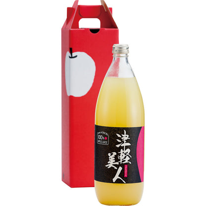 青森県産１００％りんごジュース『津軽美人』１０００ｍＬ １本