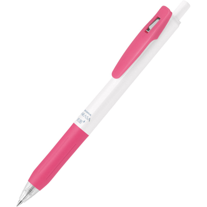 ゼブラ サラサホワイト抗菌 ピンク JJ15W-K-P