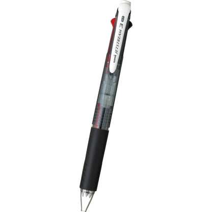 三菱 ジェットストリーム ノック式３色ボールペン 黒 SXE3-400-07･24箱付